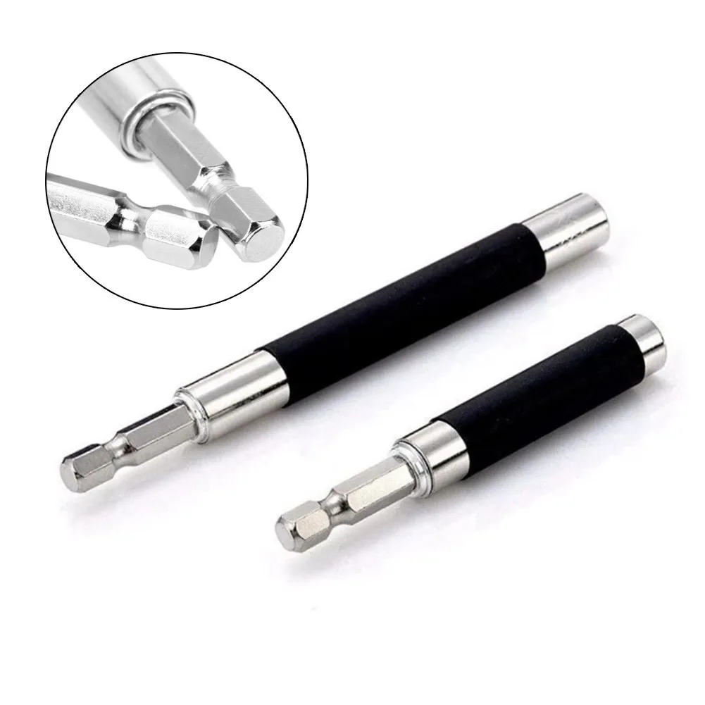 2Pcs 1/4\" Hex Shank Bit Holder Quick Release Screwdriver Bit Holder Magnetic Bit Wind Batch Sleeve Connector Adapters
2Pcs 1/4\" Hex Shank Bit Holder Quick Release Screwdriver Bit Holder Magnetic Bit Wind Batch Sleeve Connector Adapters