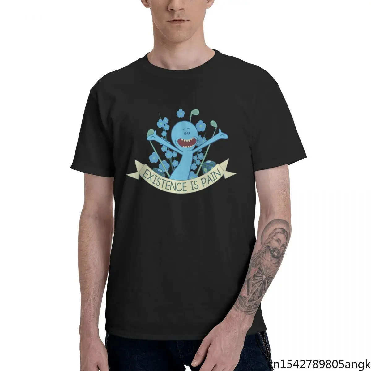 Existence Is Pain Crewneck Men T Shirt Short Sleeve Plus Size M-5XL Casual Clothes
Existence Is Pain Crewneck Men T Shirt Short Sleeve Plus Size M-5XL Casual Clothes