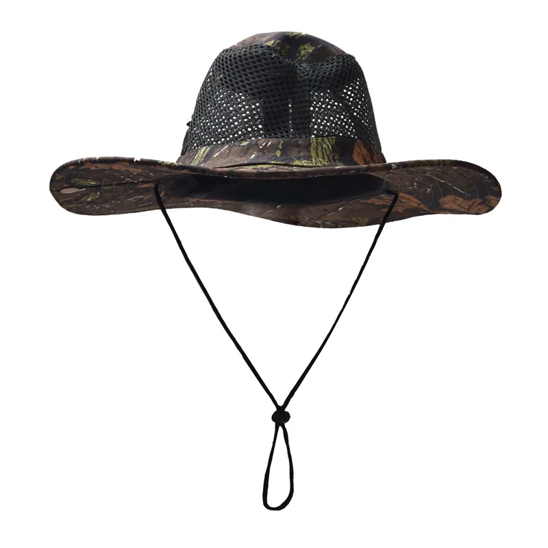 Cycling Men's Camouflage Outdoor Sunscreen Cap 360 All-Around Sunscreens Care Eye Protection Anti Uv Head Mesh Hole Cowboy Caps
Cycling Men's Camouflage Outdoor Sunscreen Cap 360 All-Around Sunscreens Care Eye Protection Anti Uv Head Mesh Hole Cowboy Caps