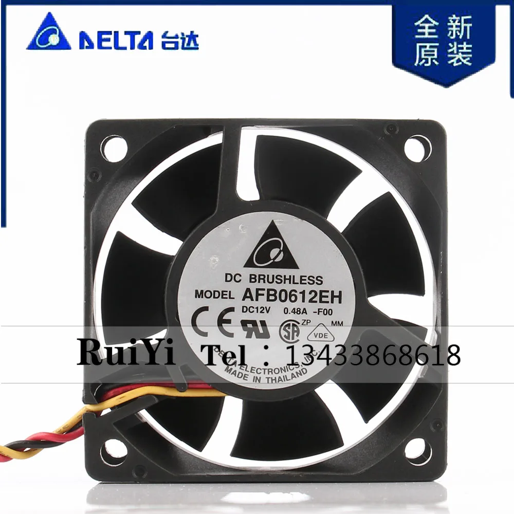 Kорпус для компьютера Cooling Fan Gabinete Gamer Original Delta AFB0612EH 6 cm 6CM 12V 0.48A 6025 4-wire Double Ball Cooler
Kорпус для компьютера Cooling Fan Gabinete Gamer Original Delta AFB0612EH 6 cm 6CM 12V 0.48A 6025 4-wire Double Ball Cooler