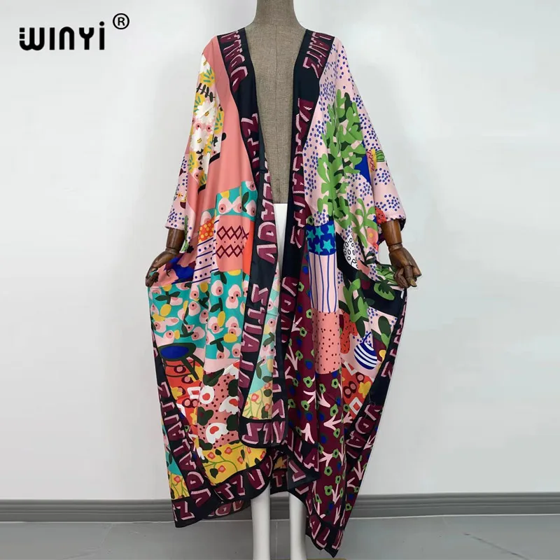 WINYI robe longue kimono Women Cardigan stitch kimono Cocktail sexcy Boho Maxi African Holiday Batwing Sleeve Silk Robe
WINYI robe longue kimono Women Cardigan stitch kimono Cocktail sexcy Boho Maxi African Holiday Batwing Sleeve Silk Robe