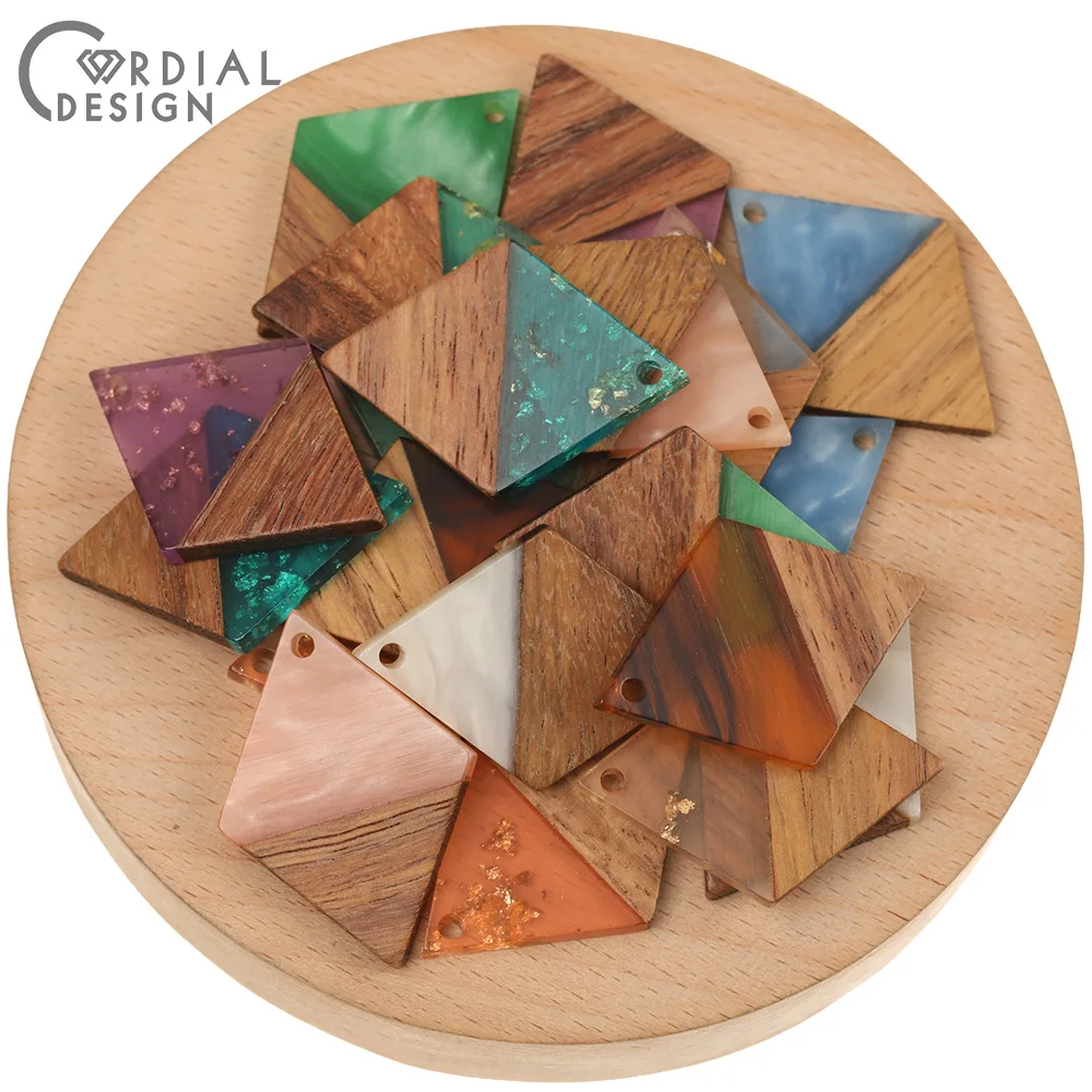 Cordial Design 50Pcs 24*34MM Earrings Accessories/Hand Made/Rhombus Shape/Natural Wood & Resin/Jewelry Findings & Components
Cordial Design 50Pcs 24*34MM Earrings Accessories/Hand Made/Rhombus Shape/Natural Wood & Resin/Jewelry Findings & Components