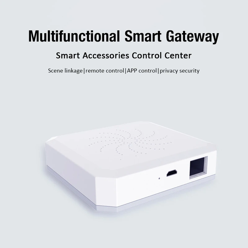 Tuya Intelligent ZigBee Wired Gateway Smart Home Multi Function linkage Mobile Phone Remote Control Mini Gateway For IOS Android 
Tuya Intelligent ZigBee Wired Gateway Smart Home Multi Function linkage Mobile Phone Remote Control Mini Gateway For IOS Android