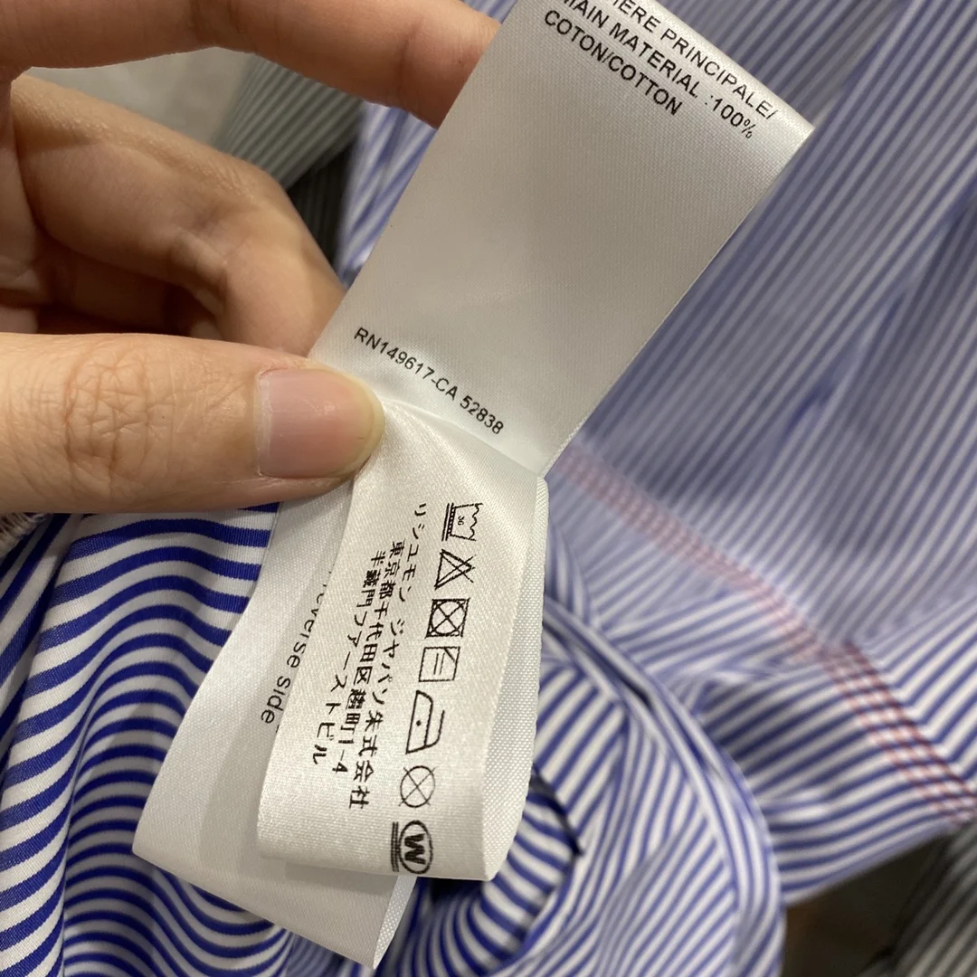 Blue and White Stripe Lining Dresses for Women Luxury Brand Lapel Single Breasted Mini Dress Summer Office Style Cotton Dresses
Blue and White Stripe Lining Dresses for Women Luxury Brand Lapel Single Breasted Mini Dress Summer Office Style Cotton Dresses