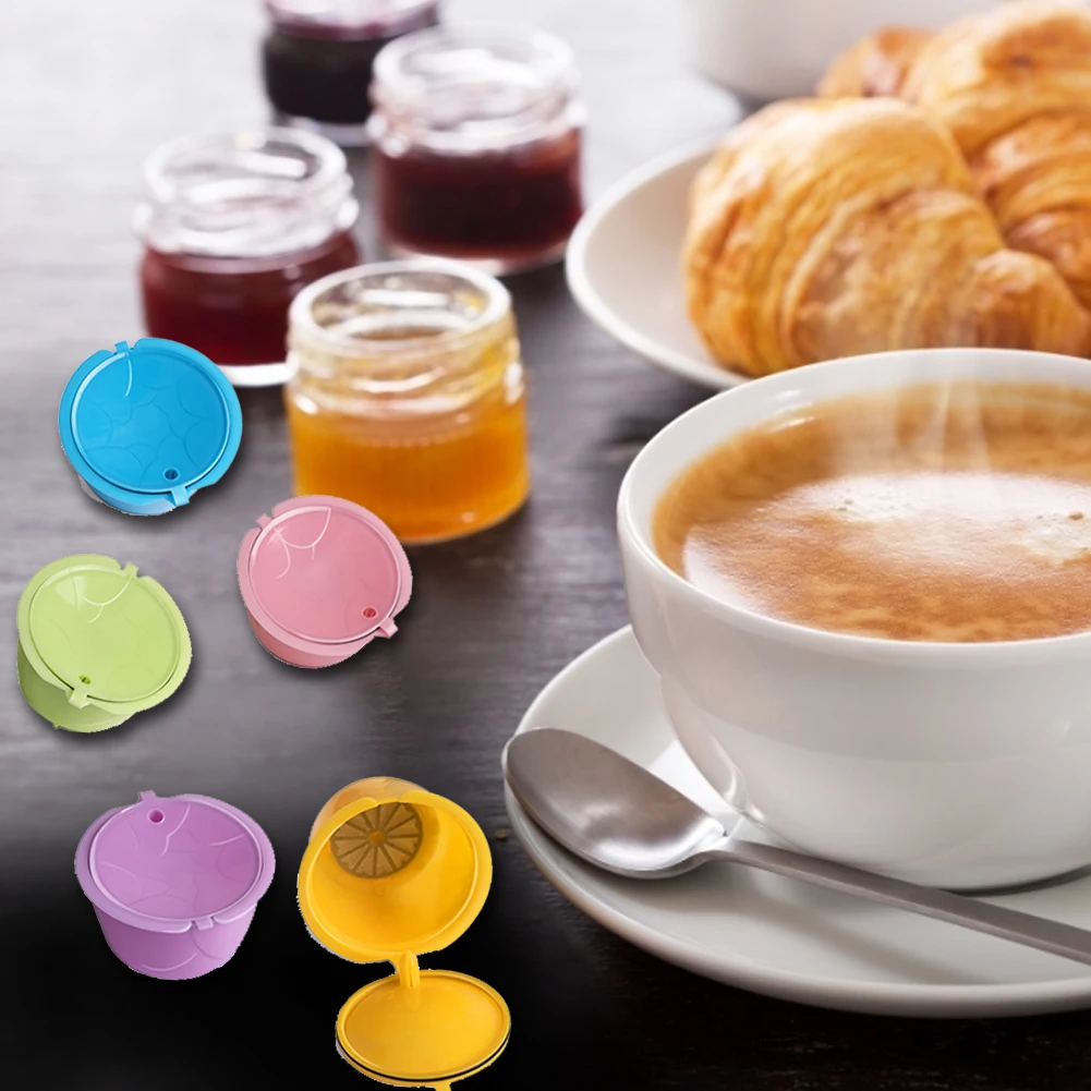 6PC mix Reusable Coffee Machine Capsule Coffee Filter with Spoon and Brush Coffee Cup Holder Pod Strainer for Dolce Gusto
6PC mix Reusable Coffee Machine Capsule Coffee Filter with Spoon and Brush Coffee Cup Holder Pod Strainer for Dolce Gusto