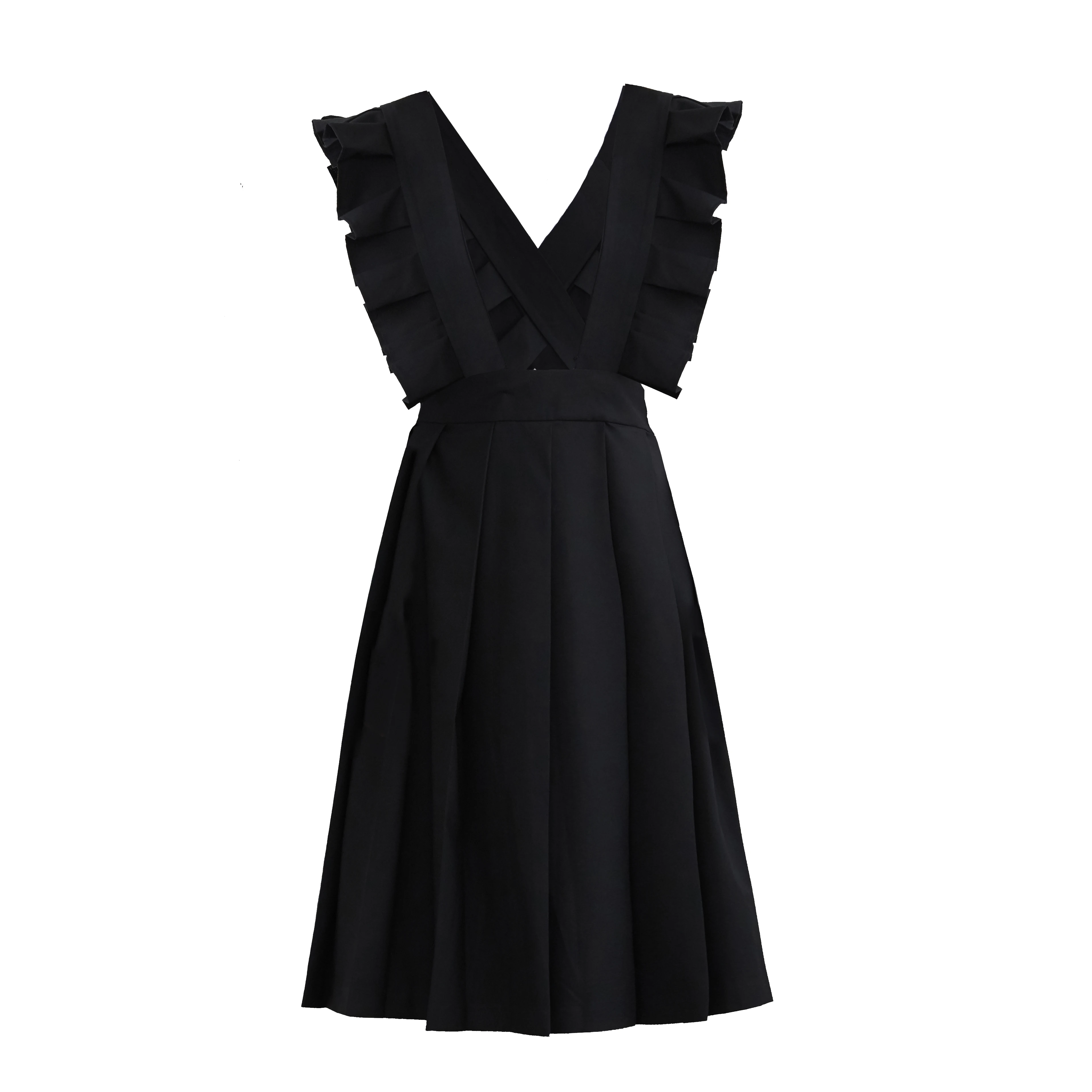 Imakokoni detachable strap dress temperament was thin and high-end sweet pleated lace female 192868
Imakokoni detachable strap dress temperament was thin and high-end sweet pleated lace female 192868