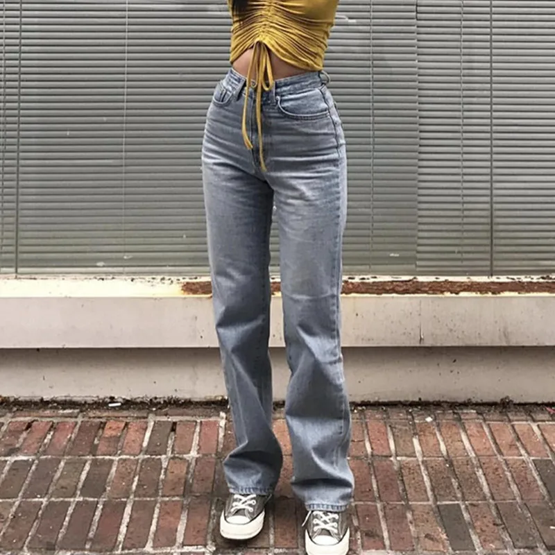 Woman Jeans High Waist Clothes Wide Leg Denim Clothing Blue Streetwear Vintage Quality 2021 Fashion Harajuku Straight Pants
Woman Jeans High Waist Clothes Wide Leg Denim Clothing Blue Streetwear Vintage Quality 2021 Fashion Harajuku Straight Pants