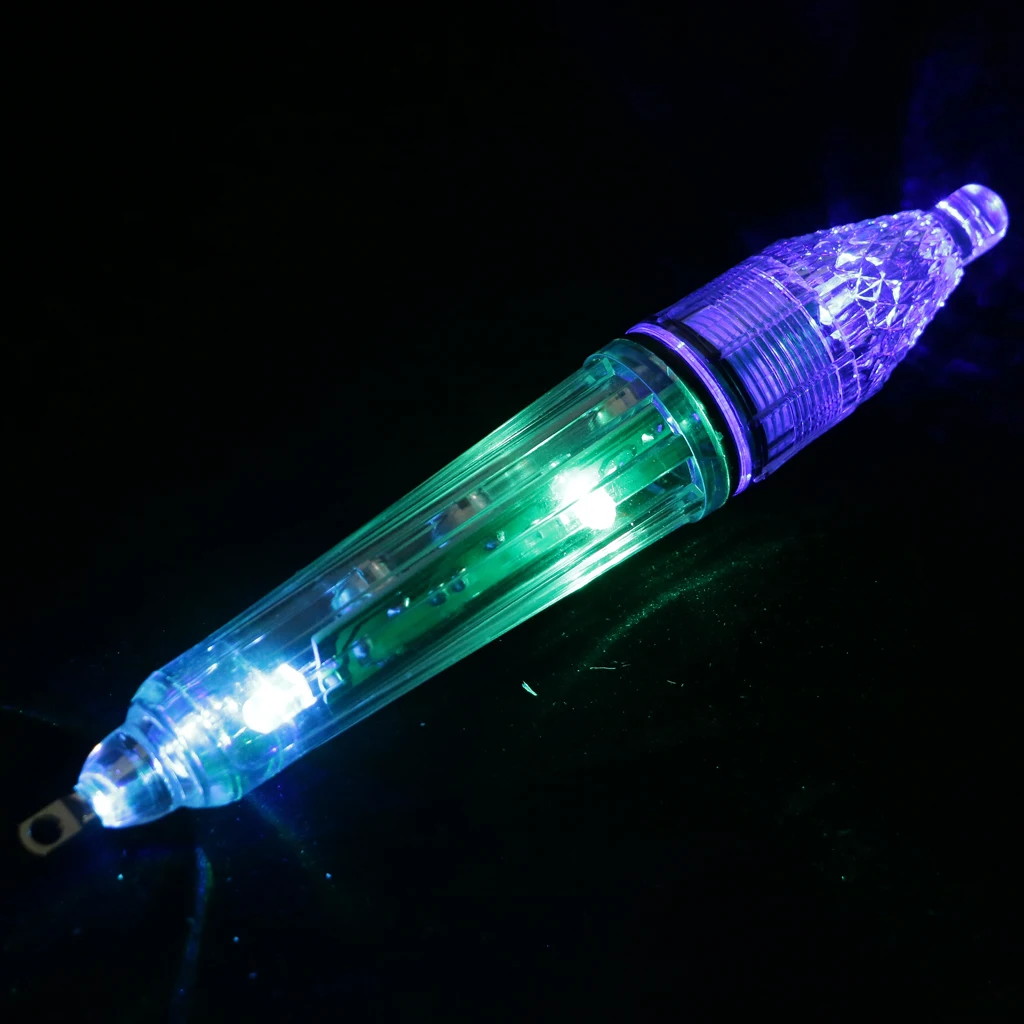 1 Piece Deep Drop Fishing Lure Light Underwater Night Fishing Decoy Light High Brightness Display Great Tool
1 Piece Deep Drop Fishing Lure Light Underwater Night Fishing Decoy Light High Brightness Display Great Tool