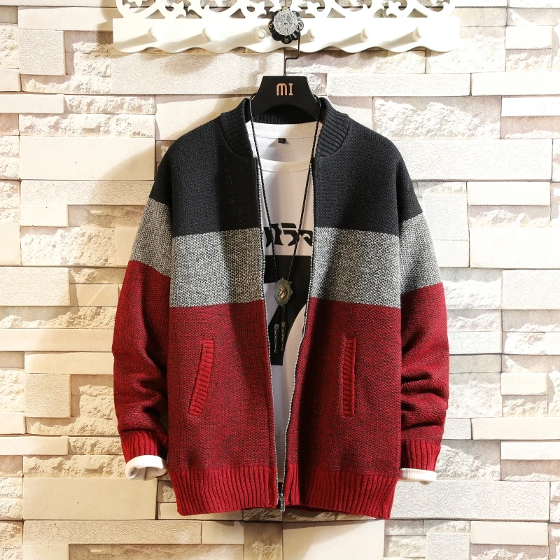 Solid Color New 2020 Thick Fashion Brand Sweater for Mens Cardigan Knitwear Warm Autumn Japan Design Clothes Plus Size M-3XL
Solid Color New 2020 Thick Fashion Brand Sweater for Mens Cardigan Knitwear Warm Autumn Japan Design Clothes Plus Size M-3XL