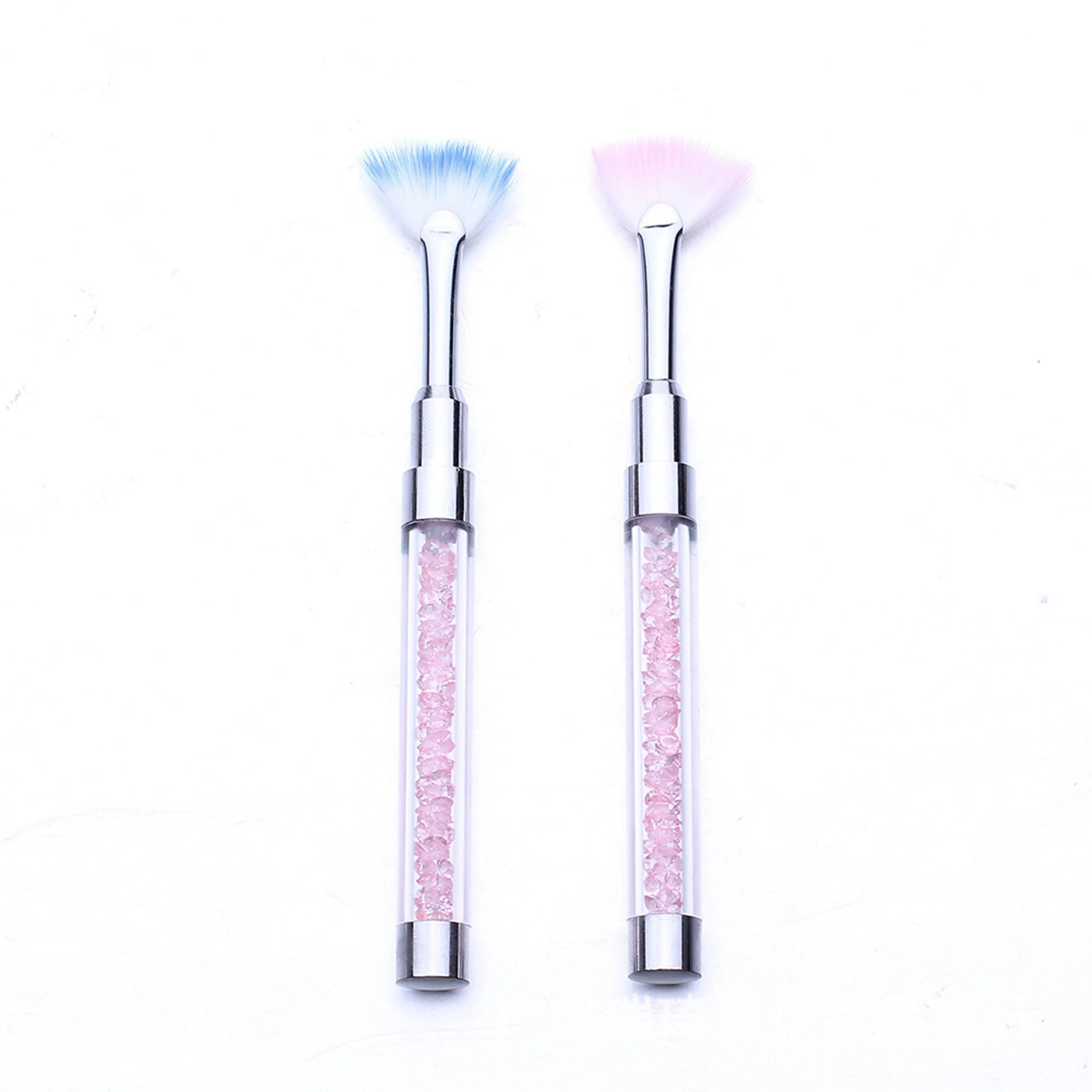 1pc Nail Art Brush Liner Gradient Fan Shape Pink Rhinestone Handle Dust Glitter Powder Remover Pen Painting Gel Nail Brush Tools
1pc Nail Art Brush Liner Gradient Fan Shape Pink Rhinestone Handle Dust Glitter Powder Remover Pen Painting Gel Nail Brush Tools