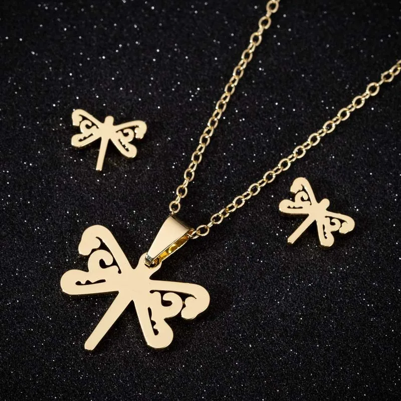 2020 Cute Dragonfly Necklaces Gril Collares Female Simple Jewelry Stainless Steel Fashion Gold Color Necklaces
2020 Cute Dragonfly Necklaces Gril Collares Female Simple Jewelry Stainless Steel Fashion Gold Color Necklaces