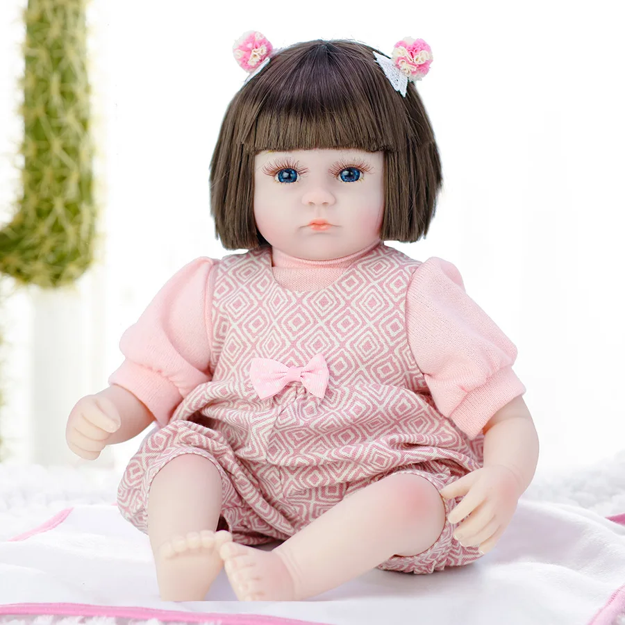 Pink Girl Simulation Reborn Baby Doll Model Infant Doll Real Silicone Soft Full Body Sleeping Silcone Christmas Gift Girl AA50
Pink Girl Simulation Reborn Baby Doll Model Infant Doll Real Silicone Soft Full Body Sleeping Silcone Christmas Gift Girl AA50