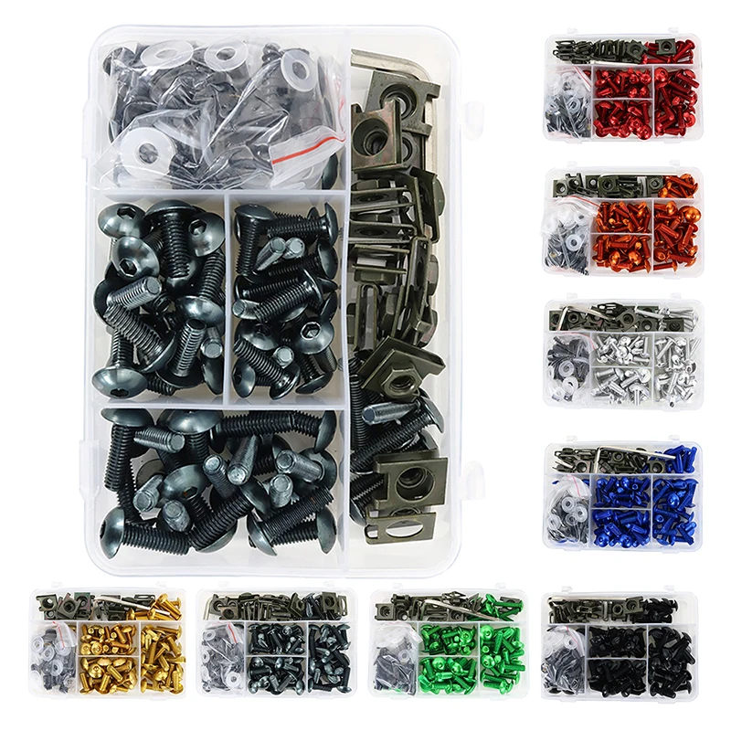 Fairing bolts Kit Screws Clips Aluminum Fit For Honda Grom MSX125 X-ADV FORZA PCX125 ST1100 ST1300 CTX1300 GL1800 GOLDWING VT750
Fairing bolts Kit Screws Clips Aluminum Fit For Honda Grom MSX125 X-ADV FORZA PCX125 ST1100 ST1300 CTX1300 GL1800 GOLDWING VT750