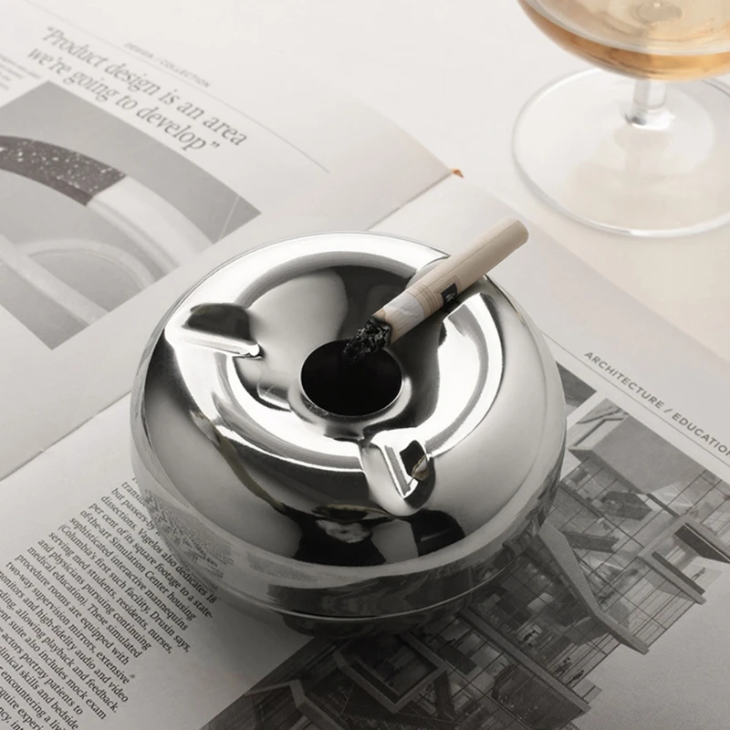 Пепельница с защитой от ветра с крышкой, поднос в виде пончика из нержавеющей стали для использования в помещении и на улице, для автомобиля,...
Пепельница с защитой от ветра с крышкой, поднос в виде пончика из нержавеющей стали для использования в помещении и на улице, для автомобиля,...