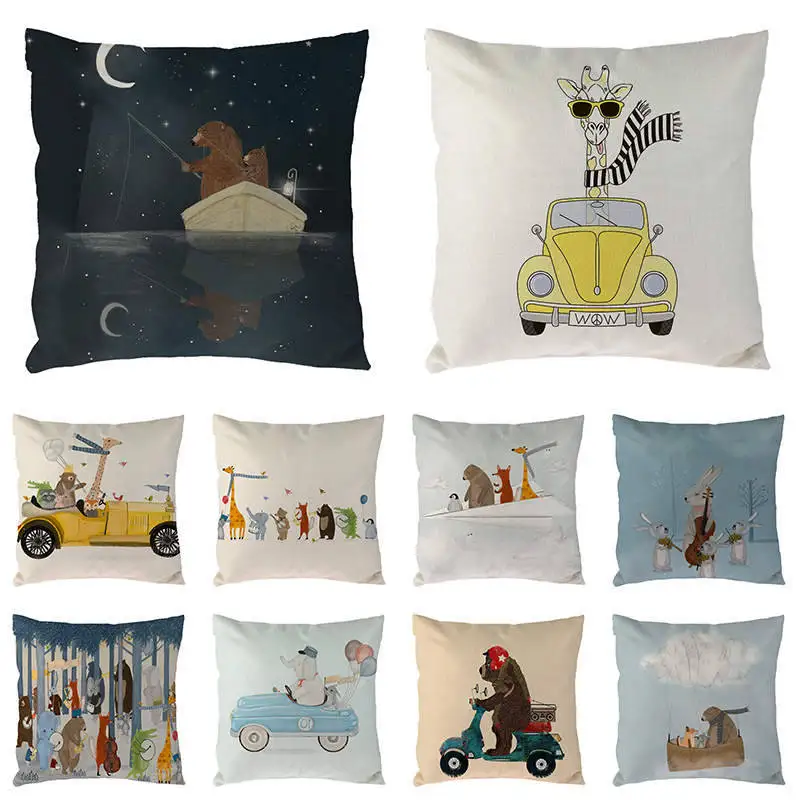 Animail Car Cushion Cover Bear Throw Pillow Cover Animal Cushion Cover Sofa Decoratove Pillow Case Custom Cushion Cover 1720
Animail Car Cushion Cover Bear Throw Pillow Cover Animal Cushion Cover Sofa Decoratove Pillow Case Custom Cushion Cover 1720