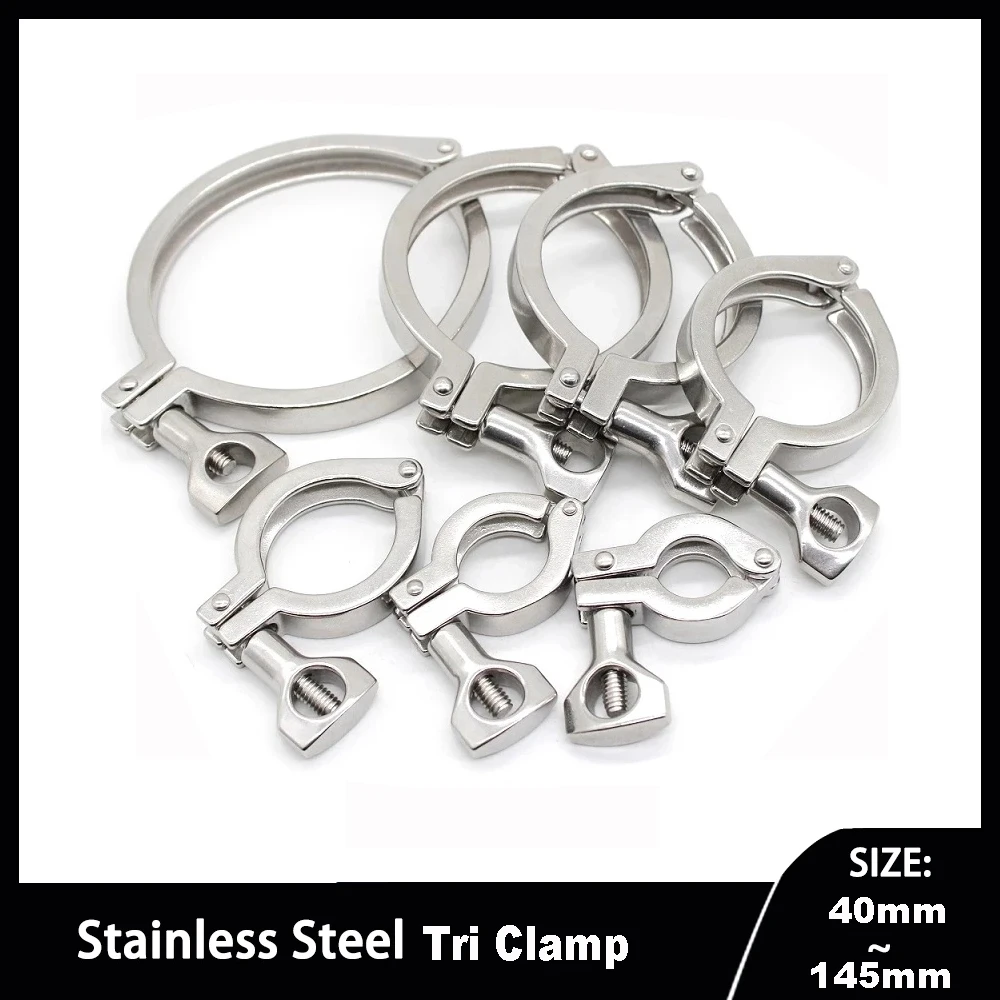 Tri Clamp 0.5" 0.75" 1" 1.5" 2" 2.5" 3" 4" 5" SUS 304 Stainless Steel Sanitary Pipe Fitting For Home Brewing Beer
Tri Clamp 0.5" 0.75" 1" 1.5" 2" 2.5" 3" 4" 5" SUS 304 Stainless Steel Sanitary Pipe Fitting For Home Brewing Beer