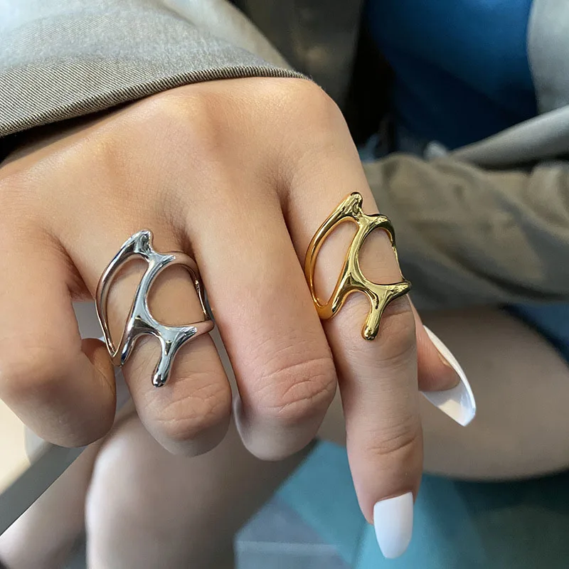 Original Design Gold Color Round Hollow Geometric Rings Set For Women Fashion Cross Twist Open Ring Joint Ring Female Jewelry
Original Design Gold Color Round Hollow Geometric Rings Set For Women Fashion Cross Twist Open Ring Joint Ring Female Jewelry