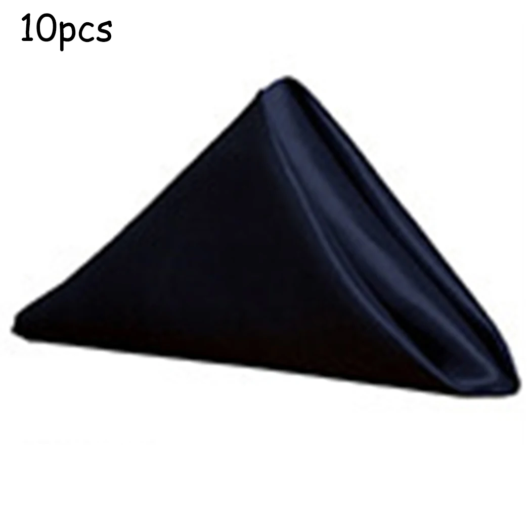10 Pcs 50cm Polyester Napkin Square Hotel Napkin Dining Pad Multicolor High Density Lockedging Satin Hotel Mouth Cloth
10 Pcs 50cm Polyester Napkin Square Hotel Napkin Dining Pad Multicolor High Density Lockedging Satin Hotel Mouth Cloth