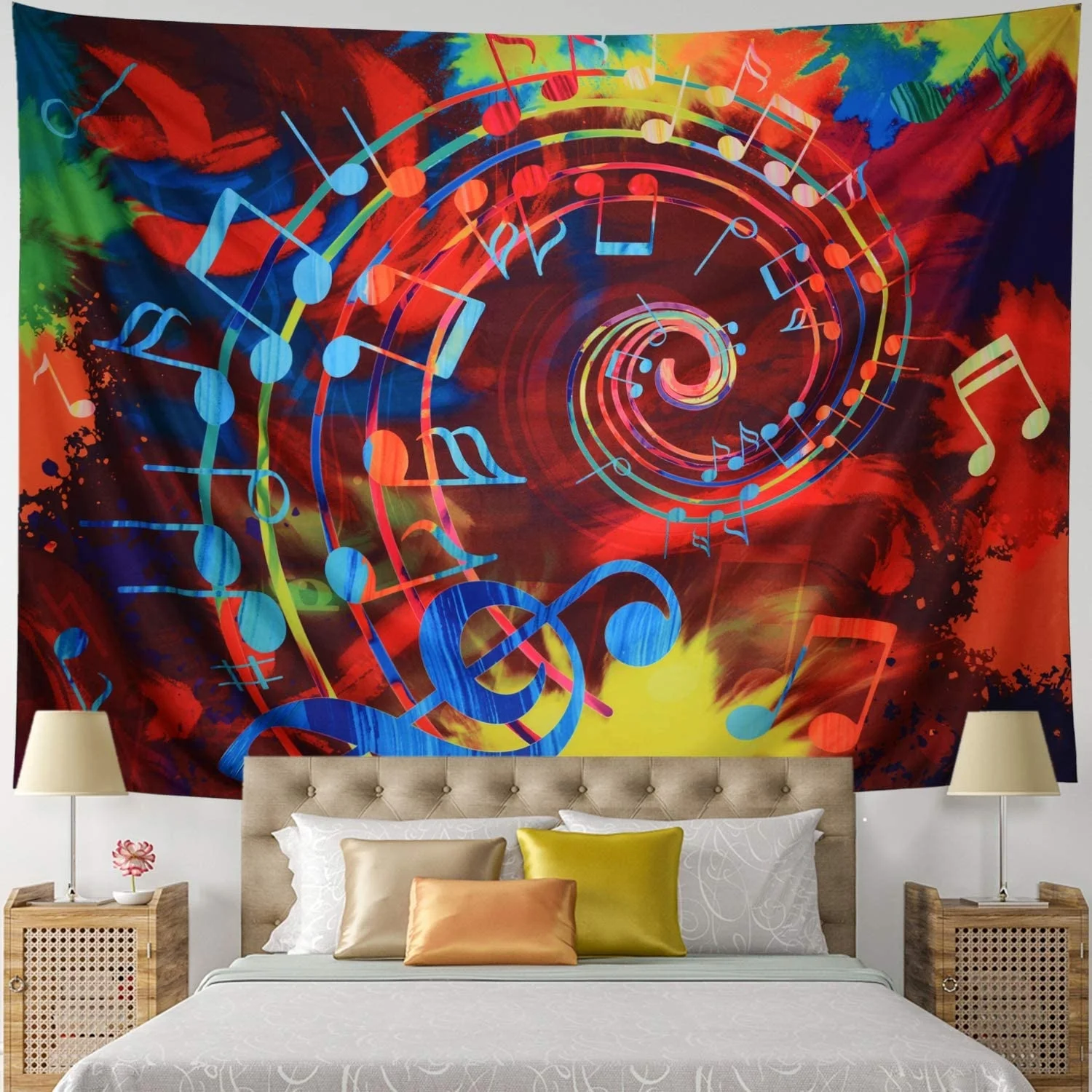 Music Tapestry Wall Hanging Music Note Decor Tapestry Wall Tapestry Hippie Colorful Psychedelic Bohemian Mandala
Music Tapestry Wall Hanging Music Note Decor Tapestry Wall Tapestry Hippie Colorful Psychedelic Bohemian Mandala