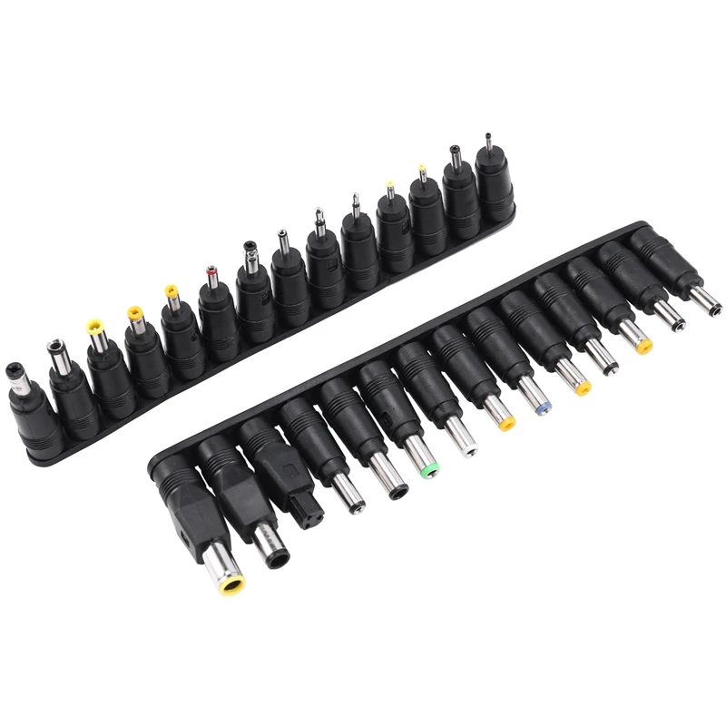 76Pcs/Set of Universal Laptop 5.5X2.1mm DC Power Adapter Connector AC DC Conversion Jack Power Adapter Connector Plug
76Pcs/Set of Universal Laptop 5.5X2.1mm DC Power Adapter Connector AC DC Conversion Jack Power Adapter Connector Plug
