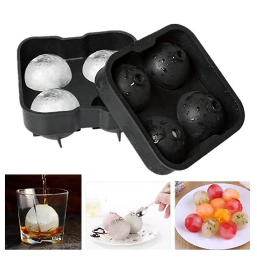 Whiskey Ice Cube Maker Ball Mold Mould Brick Round Bar Accessiories High Quality Black Color Ice Mold Kitchen Tools
Whiskey Ice Cube Maker Ball Mold Mould Brick Round Bar Accessiories High Quality Black Color Ice Mold Kitchen Tools