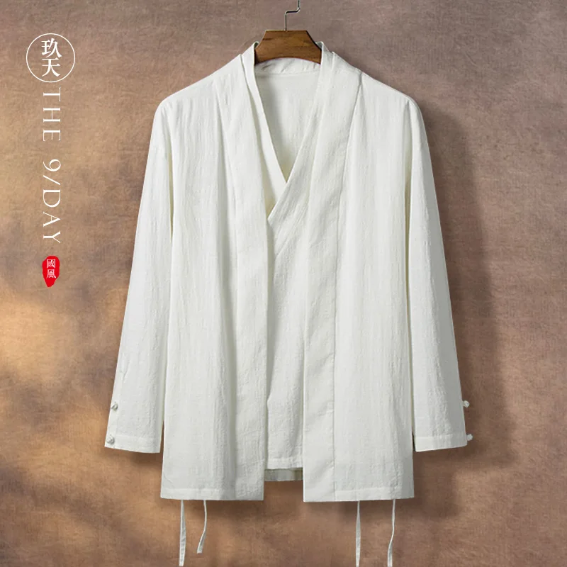 ★Chinese wind hanfu male retro cotton linen buddhist youth tea under Chinese tang suit the householder costume off two
★Chinese wind hanfu male retro cotton linen buddhist youth tea under Chinese tang suit the householder costume off two