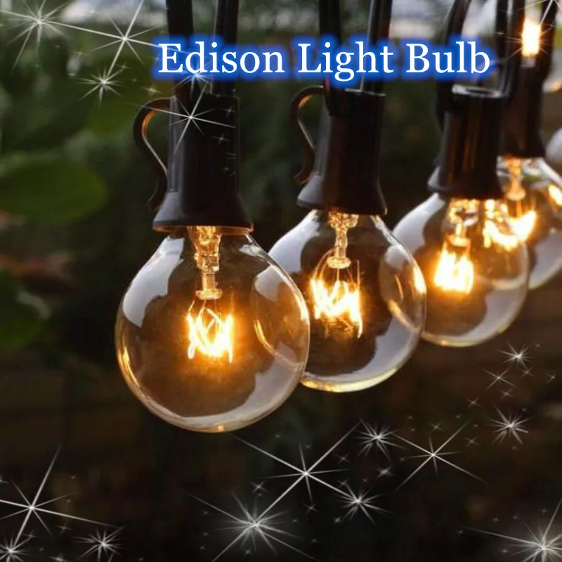 

Retro Edison Light Bulb E27 40W AC220-240V G95 Filament Incandescent Ampoule Bulbs Vintage Edison Lamp Indoor Decorative Light