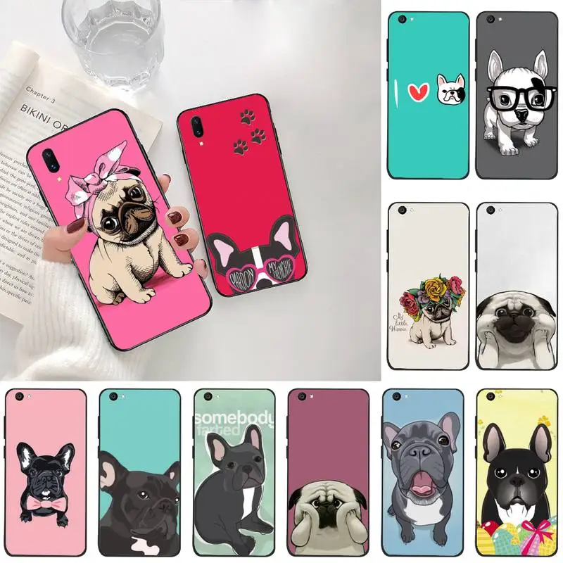 YJZFDYRM Pug French Bulldog DIY Painted Bling Phone Case For Vivo Y91c Y17 Y51 Y67 Y55 Y93 Y81S Y19 V17 vivos5
YJZFDYRM Pug French Bulldog DIY Painted Bling Phone Case For Vivo Y91c Y17 Y51 Y67 Y55 Y93 Y81S Y19 V17 vivos5