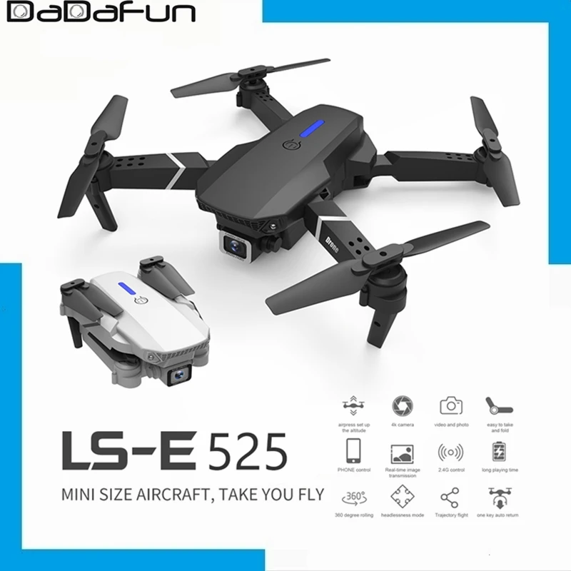 LS-E525 Drone X Pro WIFI FPV 1080P 4K HD воздушная двойная камера складной селфи Радиоуправляемый квадрокоптер стабильный Полетный позиционирование Aerocraft
LS-E525 Drone X Pro WIFI FPV 1080P 4K HD воздушная двойная камера складной селфи Радиоуправляемый квадрокоптер стабильный Полетный позиционирование Aerocraft
