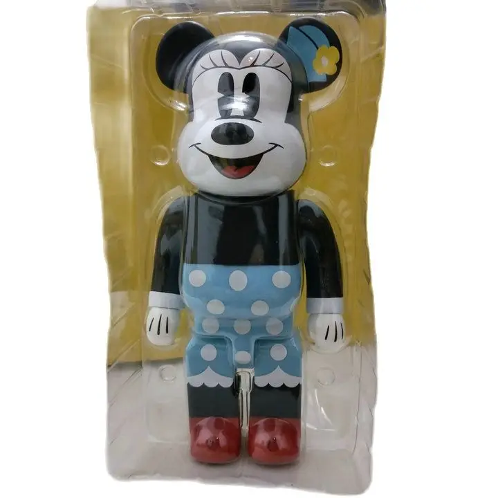 2021 sale New Mickey Minnie violent bear Bearbrick trendy play model ornaments28CM400Gift Disney Mickey Mouse children adult
2021 sale New Mickey Minnie violent bear Bearbrick trendy play model ornaments28CM400Gift Disney Mickey Mouse children adult