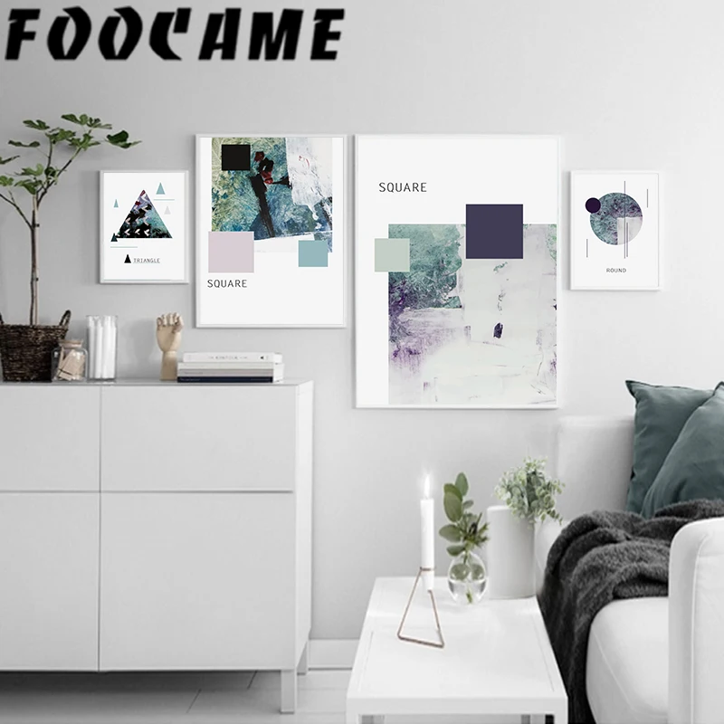 Creative Forest Geometric Nordic Canvas Painting Abstract Art Poster Living Room Wall Print Minimalist Modern Home Decor Picture
Creative Forest Geometric Nordic Canvas Painting Abstract Art Poster Living Room Wall Print Minimalist Modern Home Decor Picture