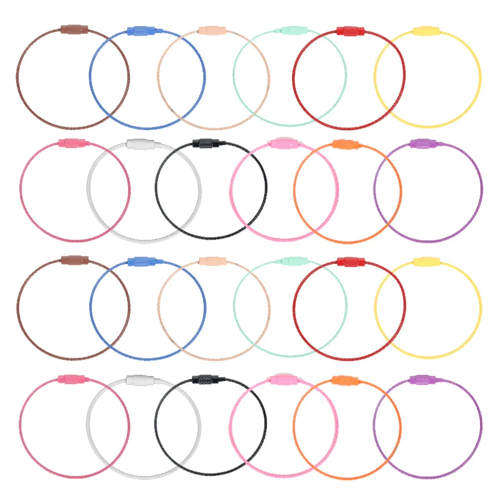 13 Colors 10Pcs Round Key Ring Key Chain Accessories Handmade Split Ring Steel Wire Rings Keyring For Jewelry Making DIY 50mm
13 Colors 10Pcs Round Key Ring Key Chain Accessories Handmade Split Ring Steel Wire Rings Keyring For Jewelry Making DIY 50mm