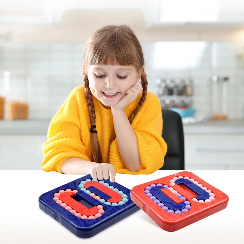 Children Educational Fidget Toys Flat Rolling Magic Beads Game Maze Mechanism Box Prevent Alzheimer's Brain Burning Anti-Stress
Children Educational Fidget Toys Flat Rolling Magic Beads Game Maze Mechanism Box Prevent Alzheimer's Brain Burning Anti-Stress