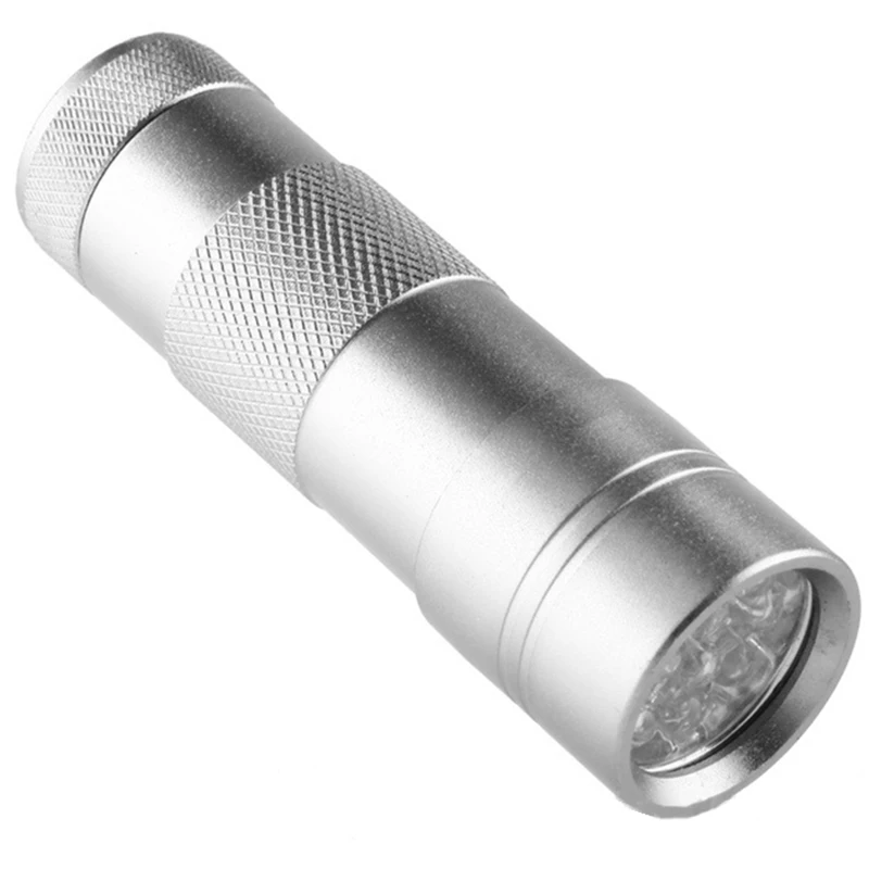 UV 12 LEDs Flashlight Blacklight Counterfeit Detector Purple Light Lamp Torch SAL99
UV 12 LEDs Flashlight Blacklight Counterfeit Detector Purple Light Lamp Torch SAL99