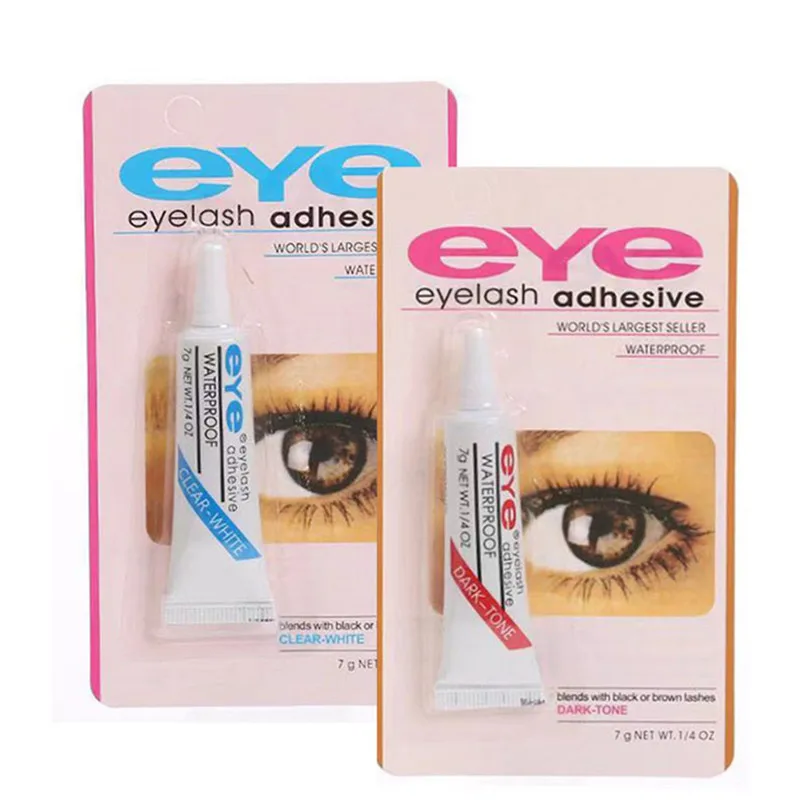 

1PC Waterproof Tool Makeup Tools Accessories Eyelash Glue New Strong False Eyelash Lash Glue Adhesive 7g Dark Or Clear Cosmetic