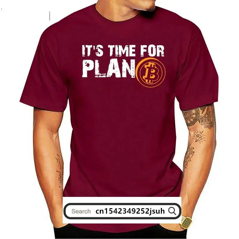 Time For Plan Bitcoin Btc Crypto Currency T Shirt Short Sleeve Custom T Shirts Pp Camiseta Cotton Crewneck Big Size Men T Shirt
Time For Plan Bitcoin Btc Crypto Currency T Shirt Short Sleeve Custom T Shirts Pp Camiseta Cotton Crewneck Big Size Men T Shirt