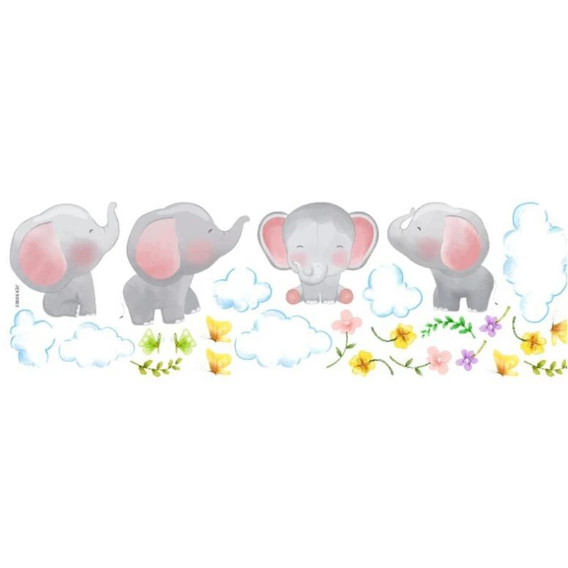 Cartoon Elephant Wall Stickers For Kids Room Graffiti Door Stickers Living Room Bedroom Wall Decoration Art Mural
Cartoon Elephant Wall Stickers For Kids Room Graffiti Door Stickers Living Room Bedroom Wall Decoration Art Mural
