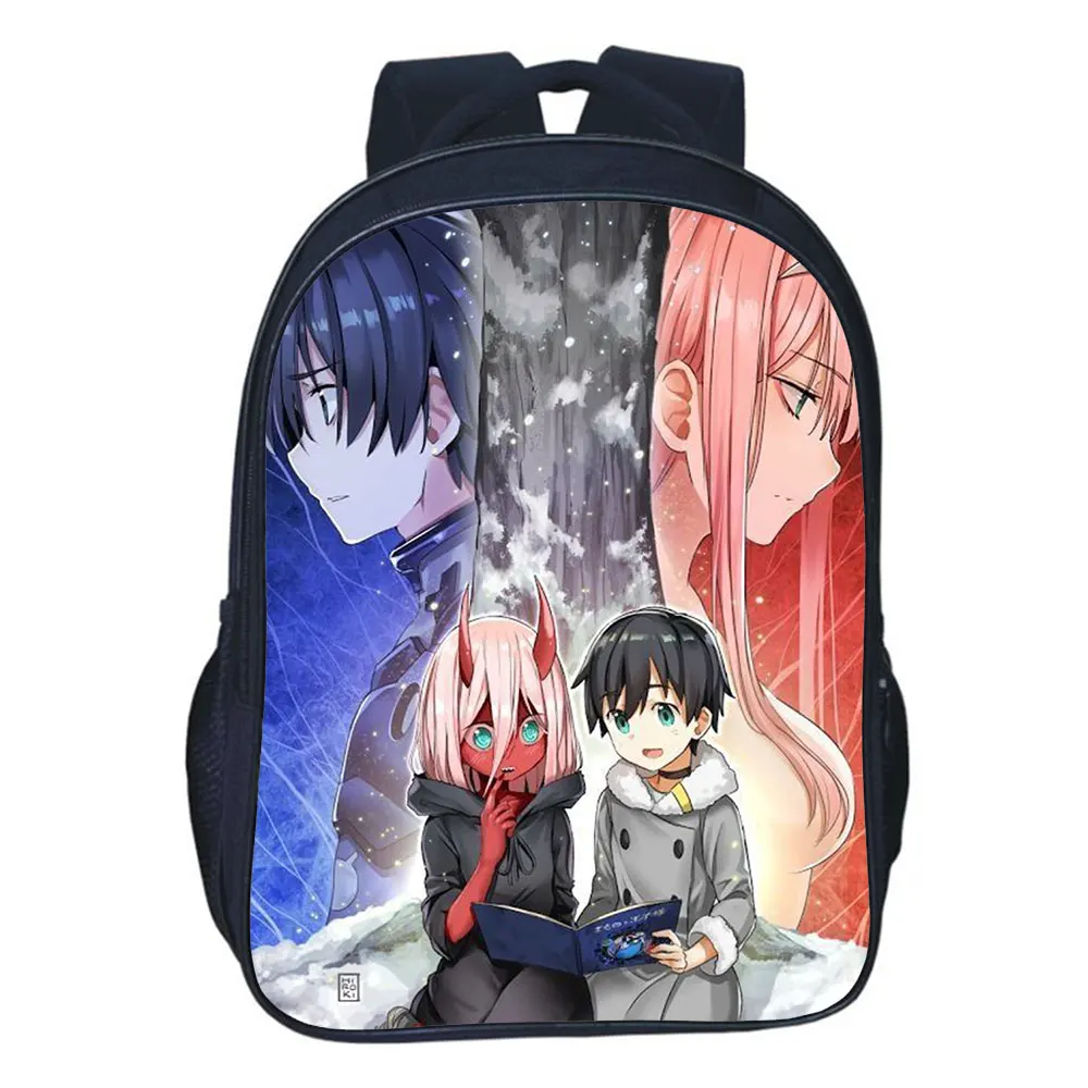 Аниме Рюкзак Dear In The FranXX, детские подарки, школьные сумки для подростков, сумка для книг, Мультяшные дорожные повседневные Рюкзаки 16 дюймов. Поддержка под заказ 
Аниме Рюкзак Dear In The FranXX, детские подарки, школьные сумки для подростков, сумка для книг, Мультяшные дорожные повседневные Рюкзаки 16 дюймов. Поддержка под заказ