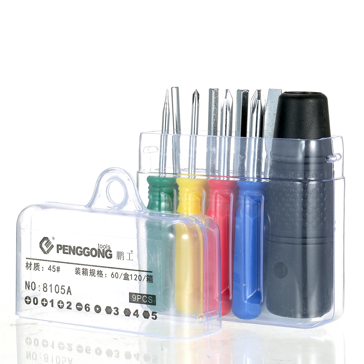 9-In-1 Precision Magnetic Screwdriver Set Include Phillips Slotted with Wrench Handle Electronic Device Maintenance Repair Tool
9-In-1 Precision Magnetic Screwdriver Set Include Phillips Slotted with Wrench Handle Electronic Device Maintenance Repair Tool
