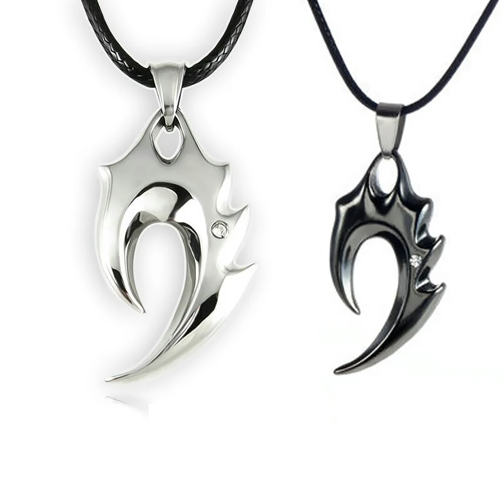 Unique Men's Wax Cord Alloy Rhinestone Tribal Flame Pendant Necklaces with Lobster Claw Clasps End Chains
Unique Men's Wax Cord Alloy Rhinestone Tribal Flame Pendant Necklaces with Lobster Claw Clasps End Chains