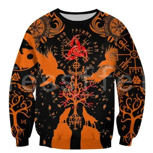 Tessffel Vikings Tattoo Warriors Viking God Odin Symble NewFashion Tracksuit 3DPrint Men/Women Funny Casual Pullover Hoodies A-2
Tessffel Vikings Tattoo Warriors Viking God Odin Symble NewFashion Tracksuit 3DPrint Men/Women Funny Casual Pullover Hoodies A-2