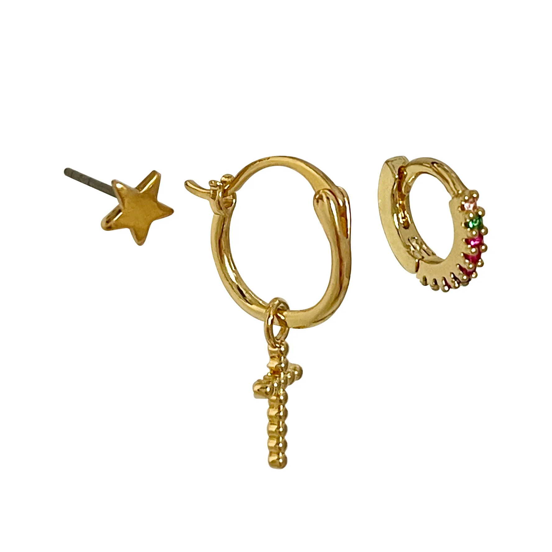 Yangliujia Stainless Steel Cross Long Zircon Earrings Retro Fashion Punk Copper Earrings Suit Women Jewelry Gothic Accessories
Yangliujia Stainless Steel Cross Long Zircon Earrings Retro Fashion Punk Copper Earrings Suit Women Jewelry Gothic Accessories