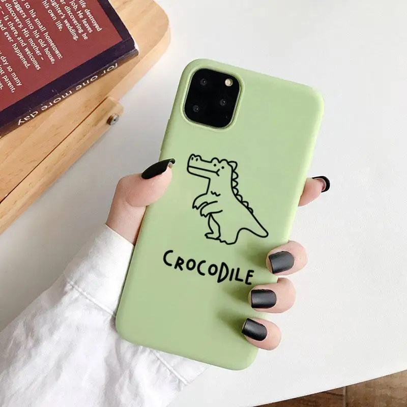 Creative cute dinosaur interesting Phone Case Candy Color for iPhone 6 7 8 11 12 s mini pro X XS XR MAX Plus
Creative cute dinosaur interesting Phone Case Candy Color for iPhone 6 7 8 11 12 s mini pro X XS XR MAX Plus