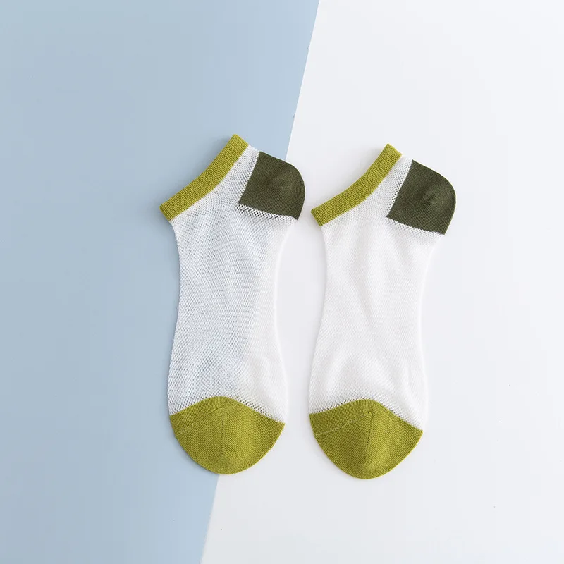 10pairs/lot Spring Boat Japanese New Color Matching Mesh Modal Women's Socks Korean Soft Thin Cotton Socks & Hosiery Splicing
10pairs/lot Spring Boat Japanese New Color Matching Mesh Modal Women's Socks Korean Soft Thin Cotton Socks & Hosiery Splicing
