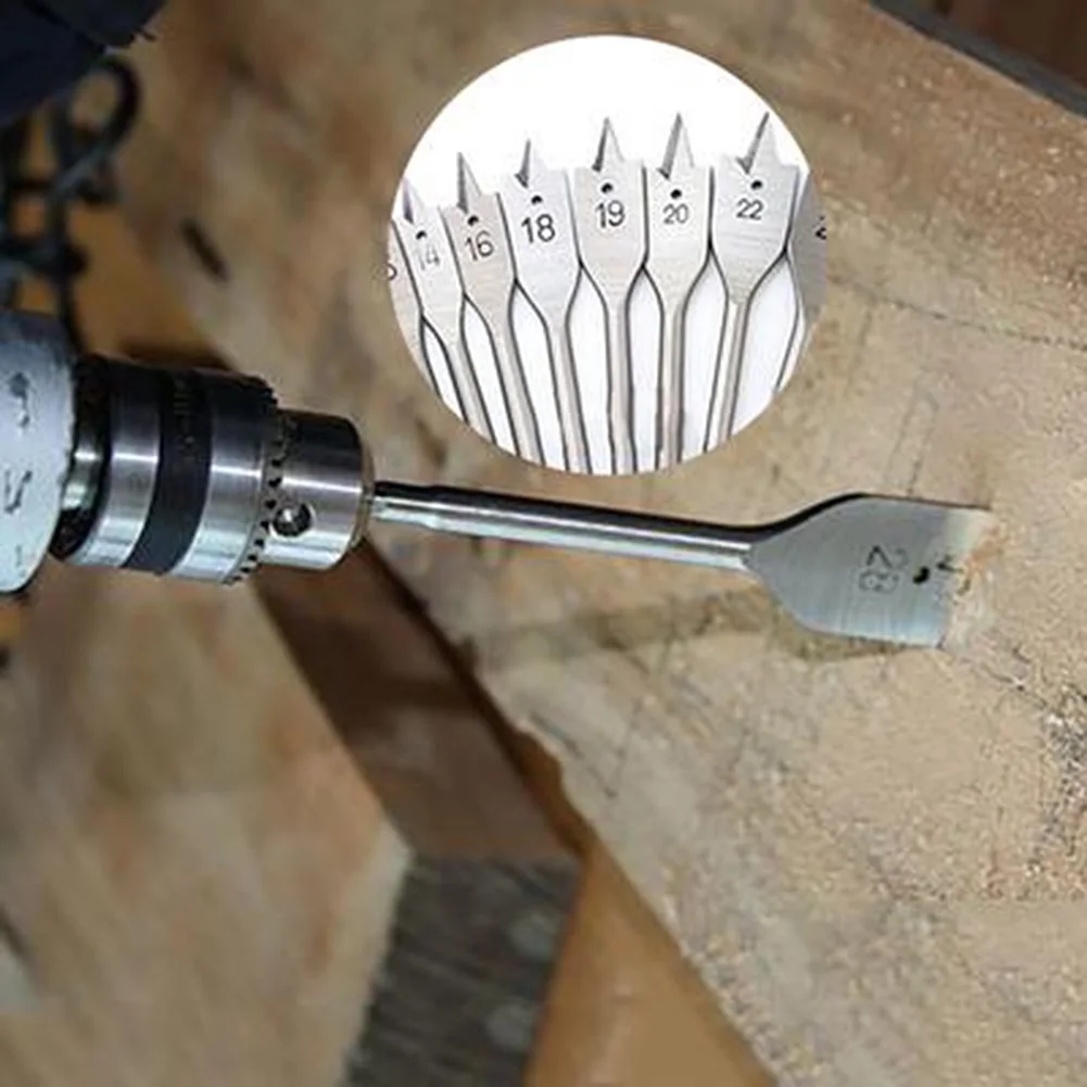 15pcs Flat Drill Woodworking Flat Drill Carpenter Drill Set Spade Drill Bit Carbon steel 6/8/10/12/13/14/16/18/19/20/22/24/25mm
15pcs Flat Drill Woodworking Flat Drill Carpenter Drill Set Spade Drill Bit Carbon steel 6/8/10/12/13/14/16/18/19/20/22/24/25mm