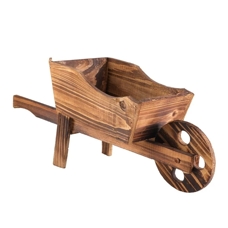 Home Creative Flowerpot Wooden Cart Flower Pot Outdoor for Farmhouse Style New Store Window Decorations Succulent Flower
Home Creative Flowerpot Wooden Cart Flower Pot Outdoor for Farmhouse Style New Store Window Decorations Succulent Flower