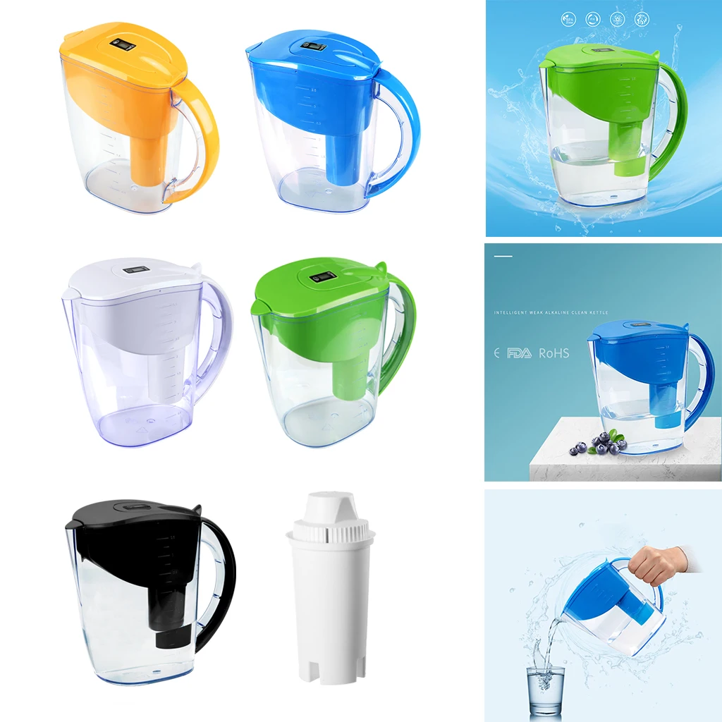 Home Office Alkaline Water Filter Pitcher Jug, 3.5 L Capacity, 7 Stages, Activated Carbon Net Kettle, Water Purifier
Home Office Alkaline Water Filter Pitcher Jug, 3.5 L Capacity, 7 Stages, Activated Carbon Net Kettle, Water Purifier