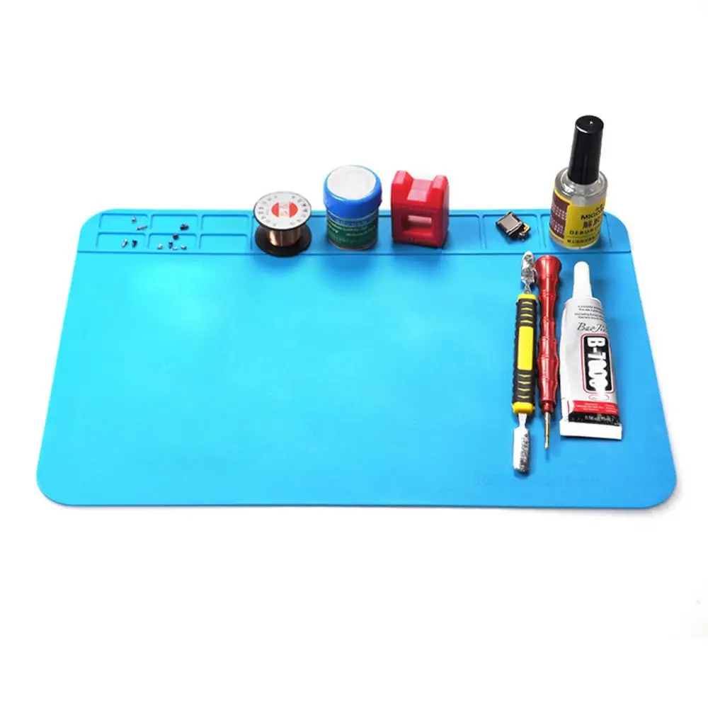 Heat Insulation Working Mat Heat-resistant Soldering Station Repair Insulation Pad Insulator Pad Maintenance Platform
Heat Insulation Working Mat Heat-resistant Soldering Station Repair Insulation Pad Insulator Pad Maintenance Platform