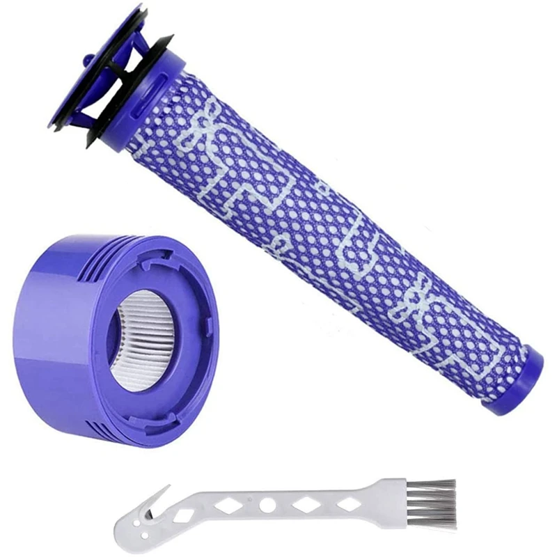 Замена предварительный фильтр HEPA пост-Комплект фильтров для Dyson V7 V8 беспроводные Пылесосы заменить часть 965661-01 и 967478-01
Замена предварительный фильтр HEPA пост-Комплект фильтров для Dyson V7 V8 беспроводные Пылесосы заменить часть 965661-01 и 967478-01