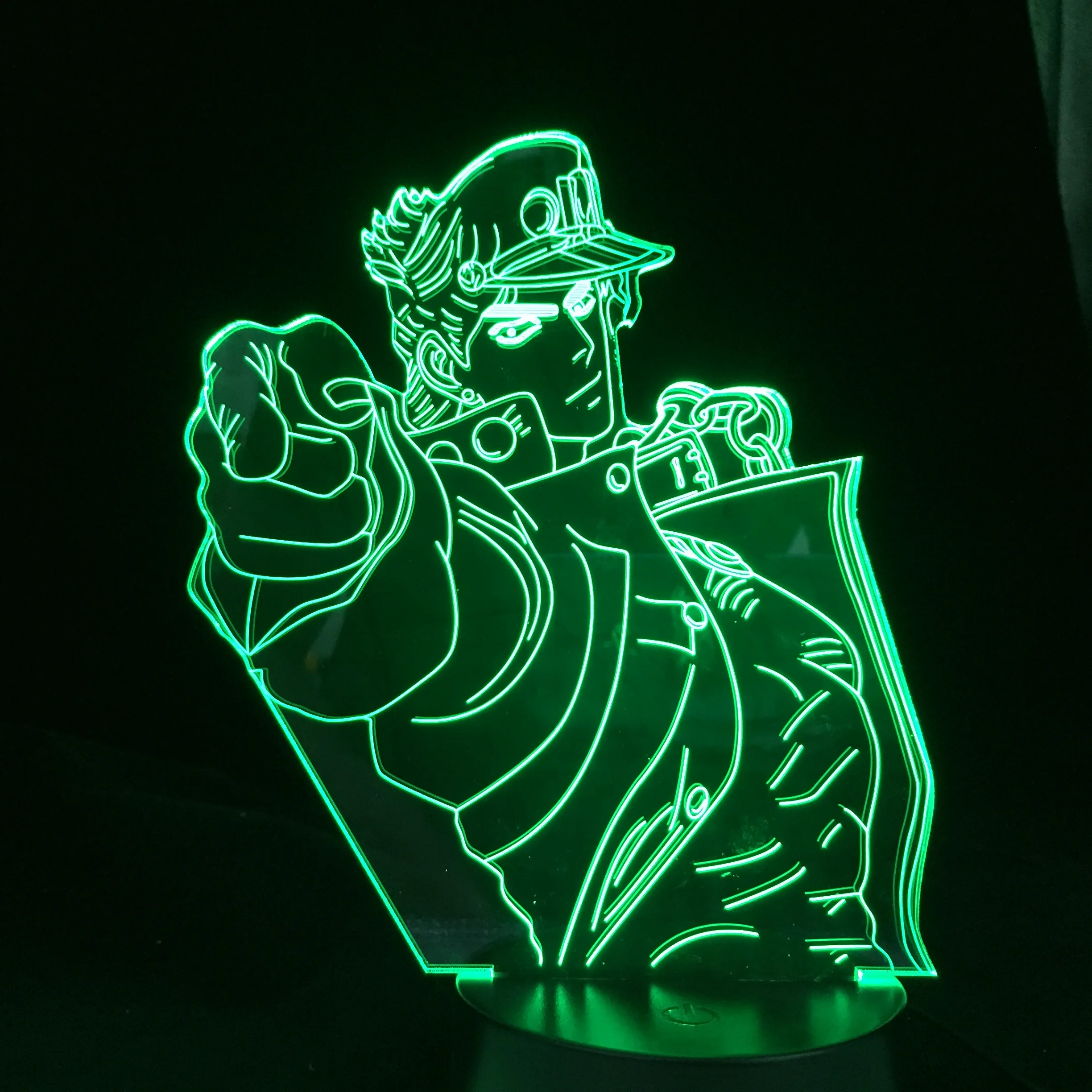 JoJo Bizarre Adventure Jotaro Kujo 3d Light Anime for Bedroom Decor Light Birthday Gift for Him Jojo Led Lamp Manga
JoJo Bizarre Adventure Jotaro Kujo 3d Light Anime for Bedroom Decor Light Birthday Gift for Him Jojo Led Lamp Manga